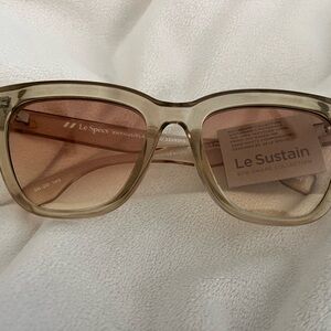 New Le Specs Sustain Enthusiplastic Sugar Syrup LSU2229566 Sunglasses